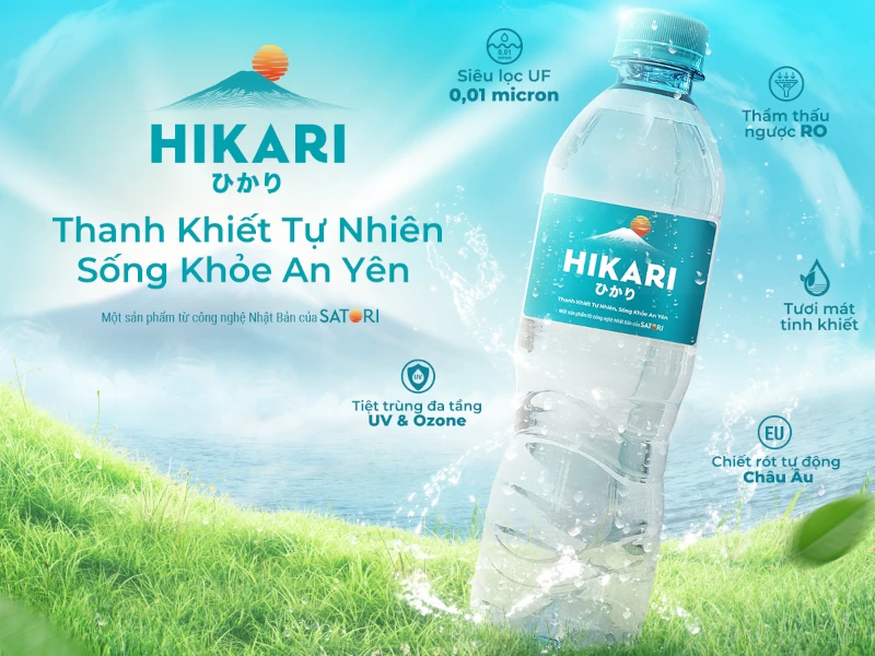 Nước tinh khiết Hikari 500ml